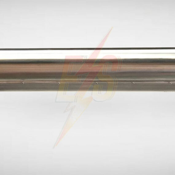 calentador de paso en acero inoxidable con aislamiento térmico potencia de 15 a 90kw